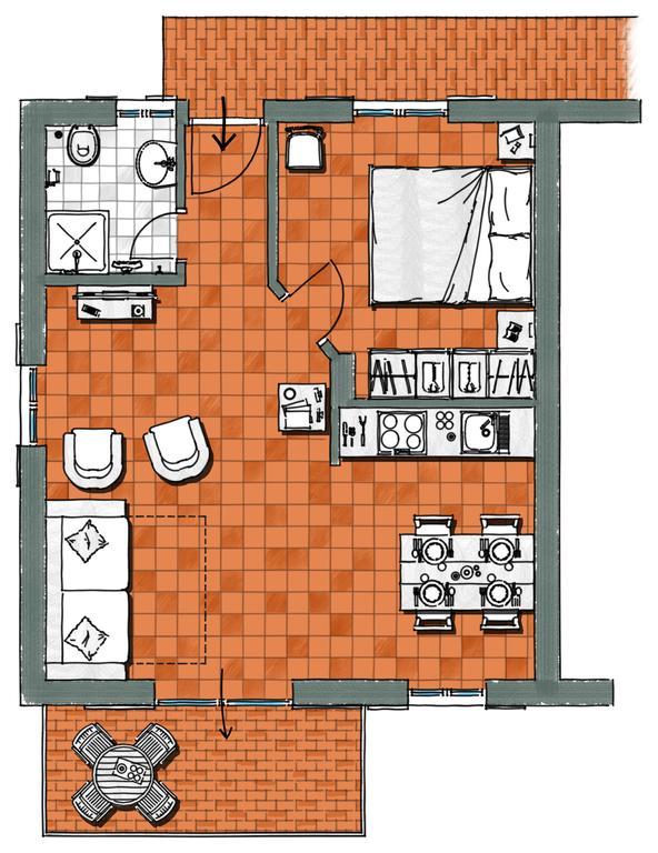 شقة Casa Paola Vesta المظهر الخارجي الصورة